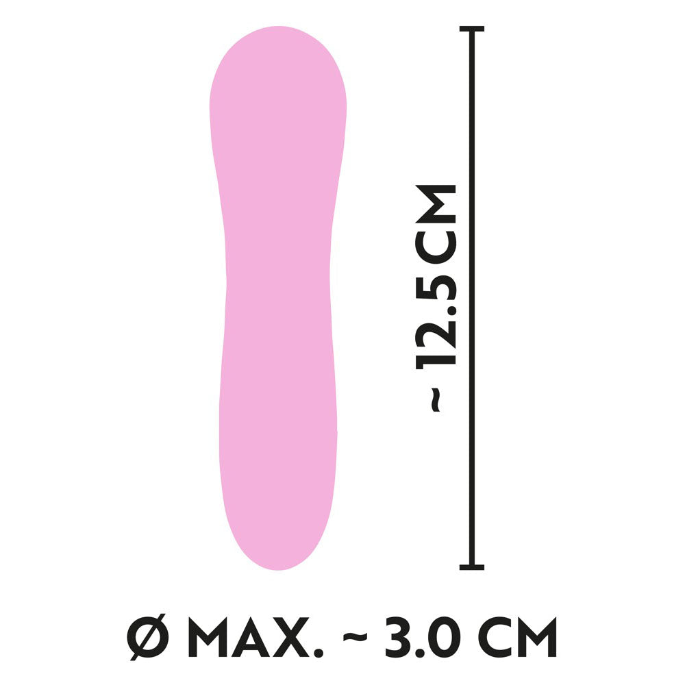 Cuties Silk Touch Rechargeable Mini Vibrator Pink