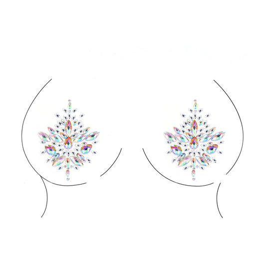 Dazzling Nipple Bling Sticker