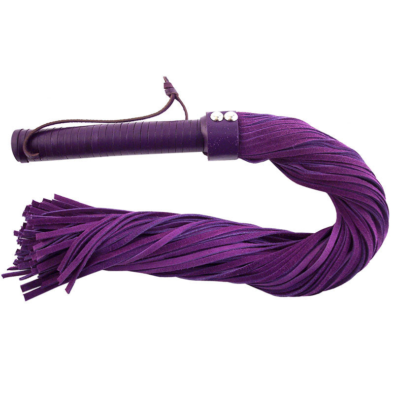 Rouge Garments Purple Suede Flogger